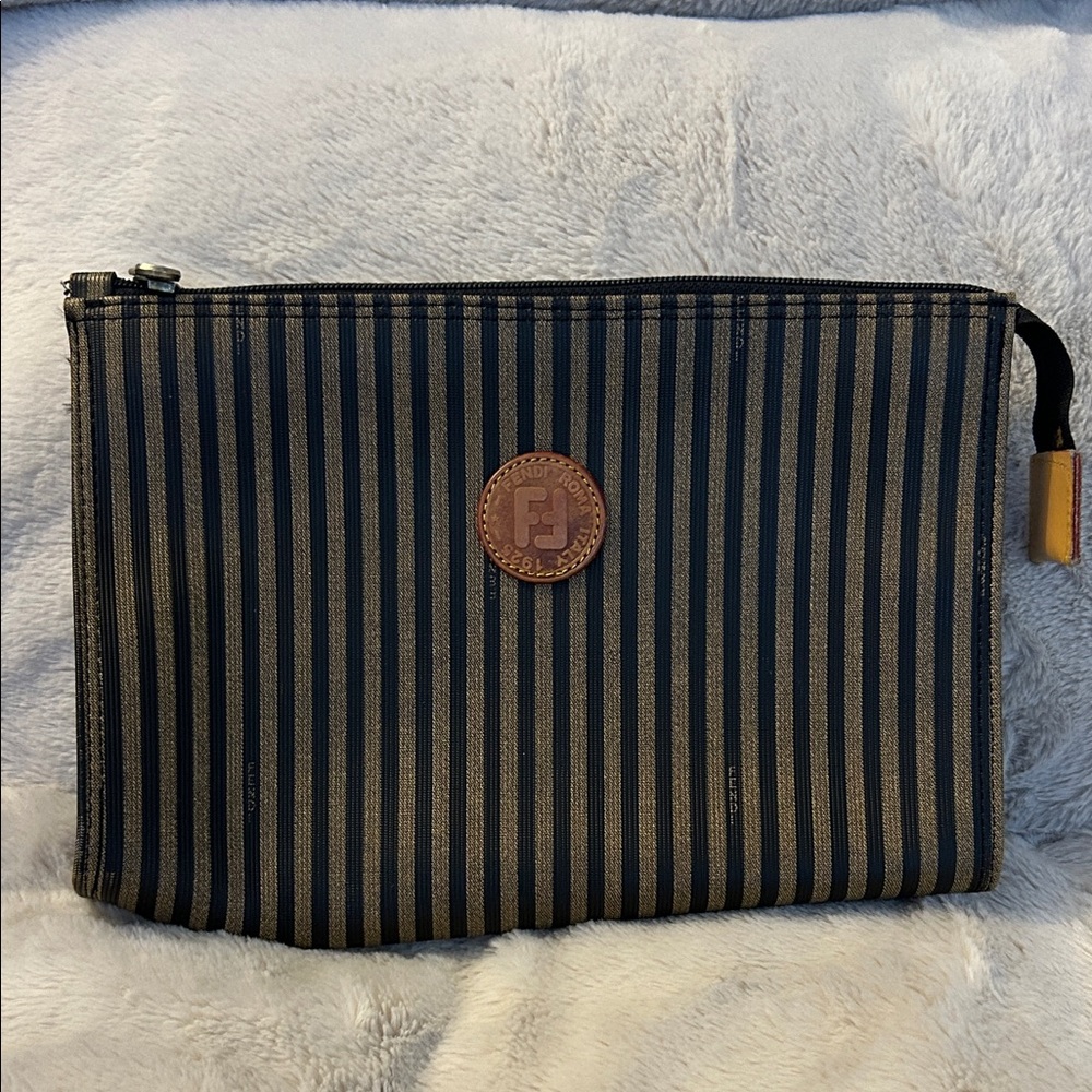 Fendi striped Pouch